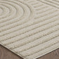Tapis texturé beige – 140x200 cm