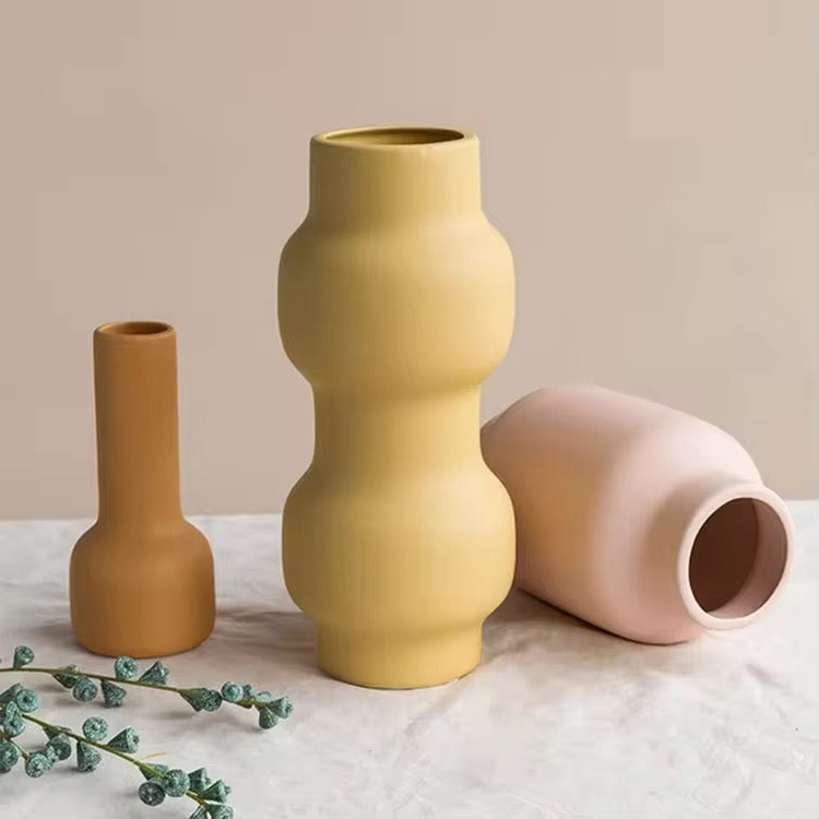 Vases céramique Tonka - Collection Morandi