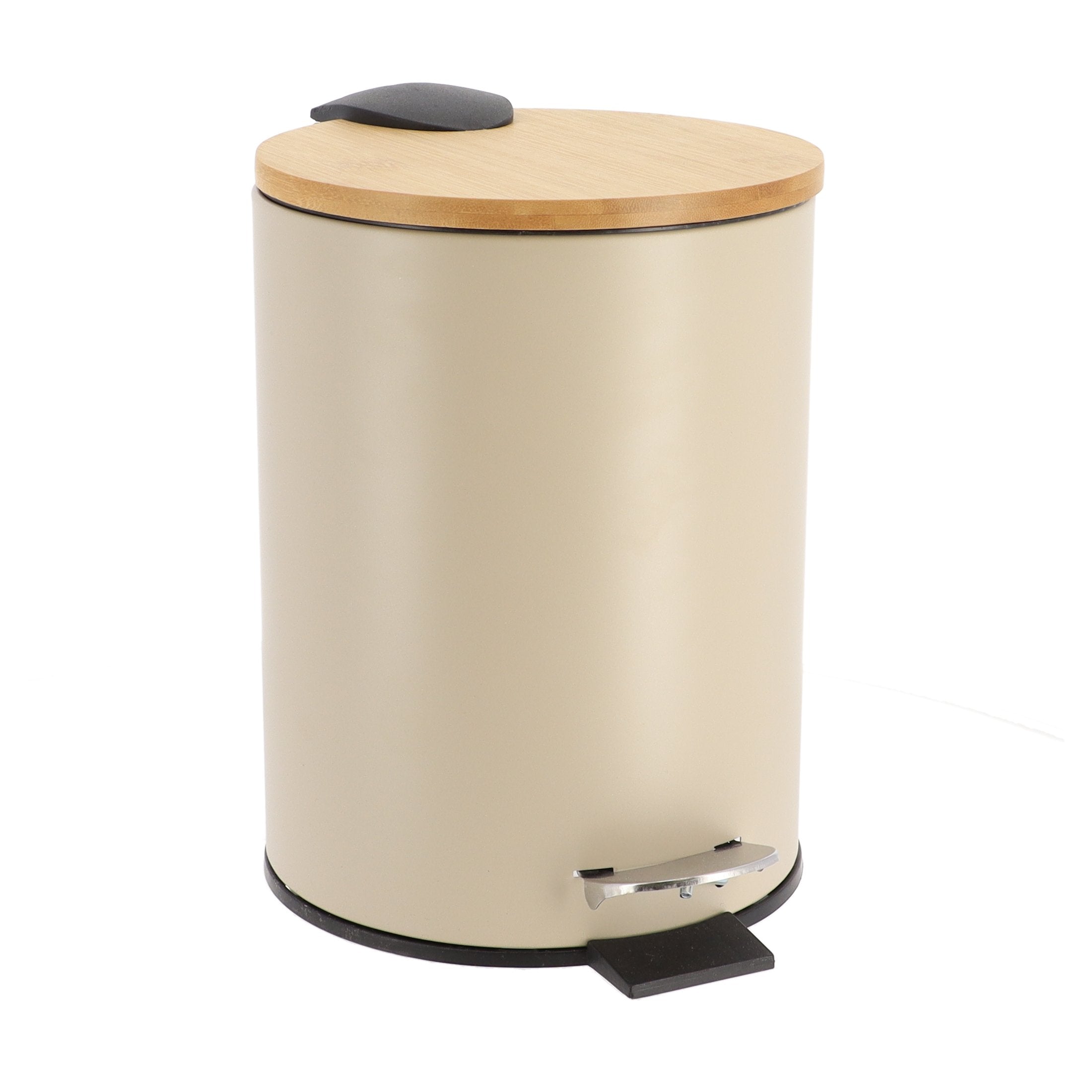 Corbeille à pédale 3L Bambou
