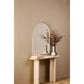 Miroir arche Calypso 96x66 cm – Gris perle