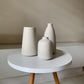 Trio vases minimalistes