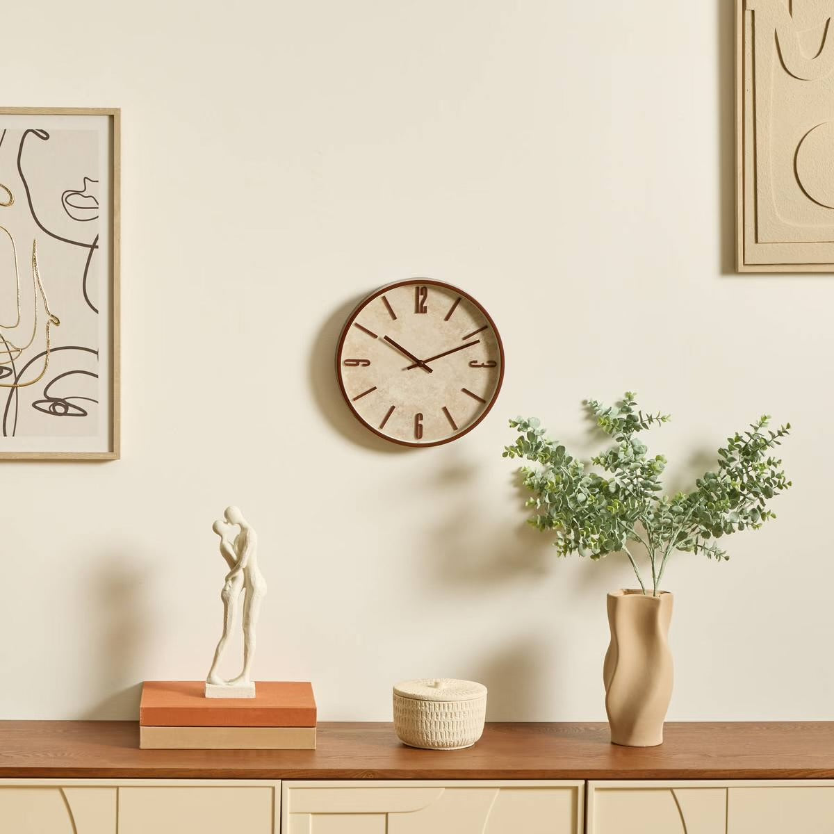 Vase céramique Grigor nude Beige