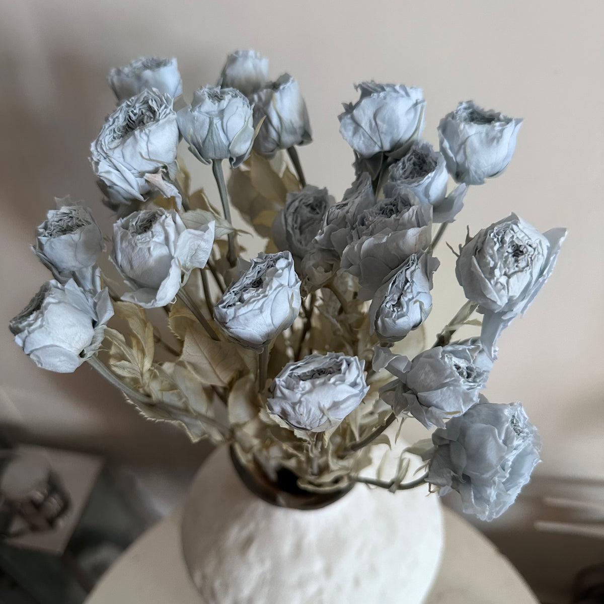 Bouquet de Roses Anglaises Séchées