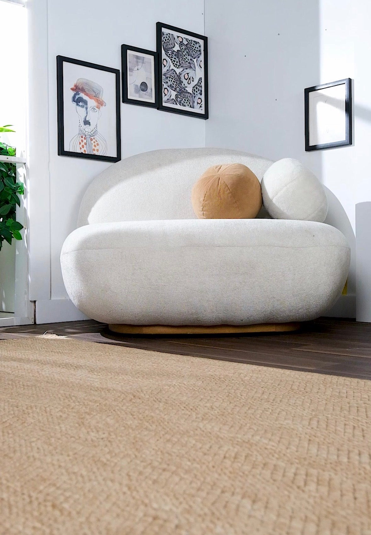 Tapis Tressé Jute 160x230 cm