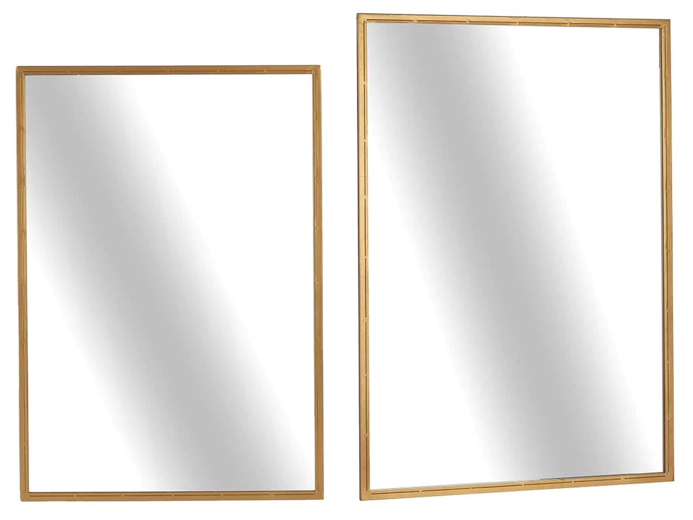 Miroir rectangulaire or 100 cm