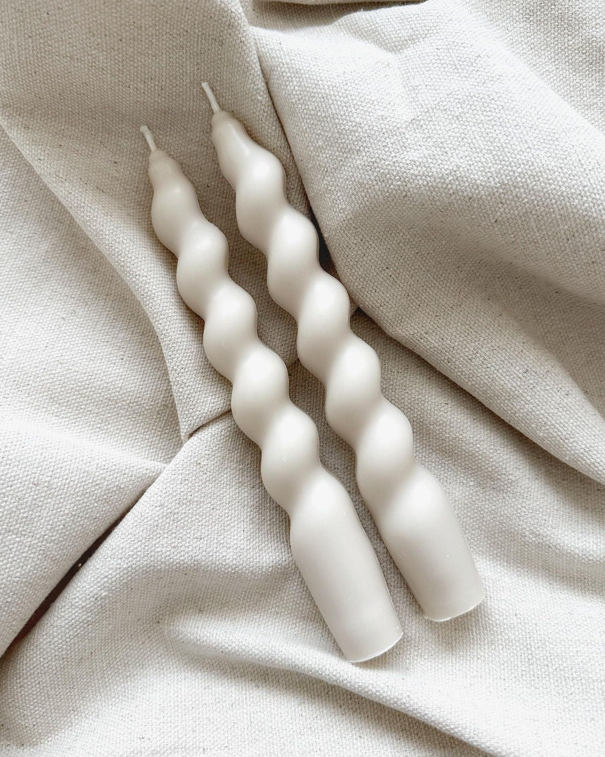 Duo Bougies Spirales - Twist Chic