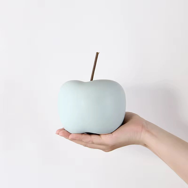 Pommes décoratives en céramique mate