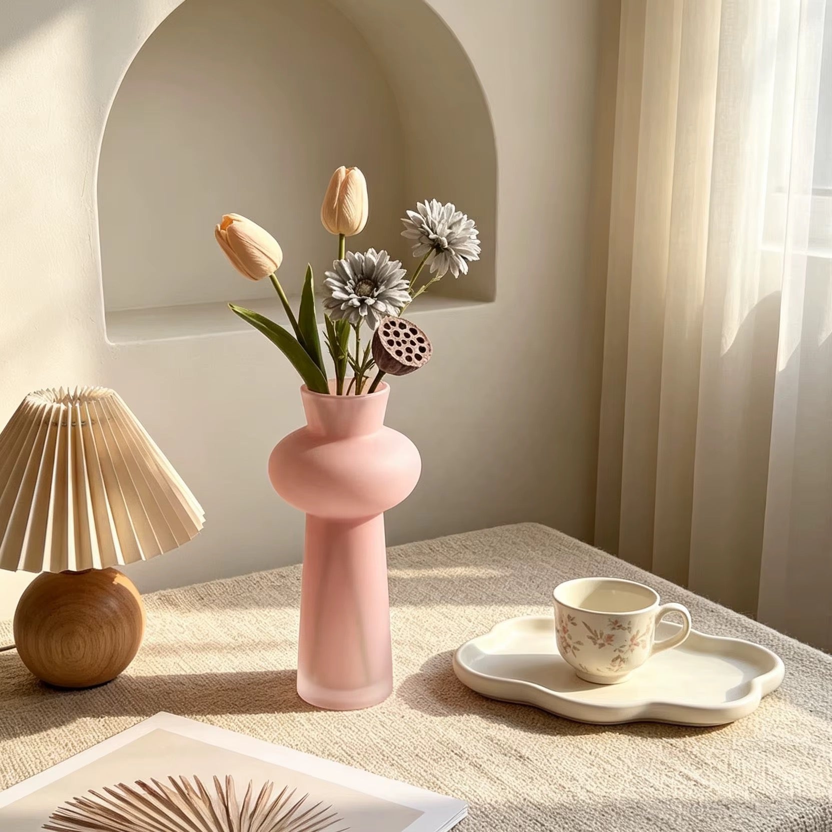 Vase Verre Silhouette Totem