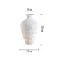 Duo vases blanc minéral - Collection Wabi Sabi