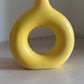 Vase donut coloré