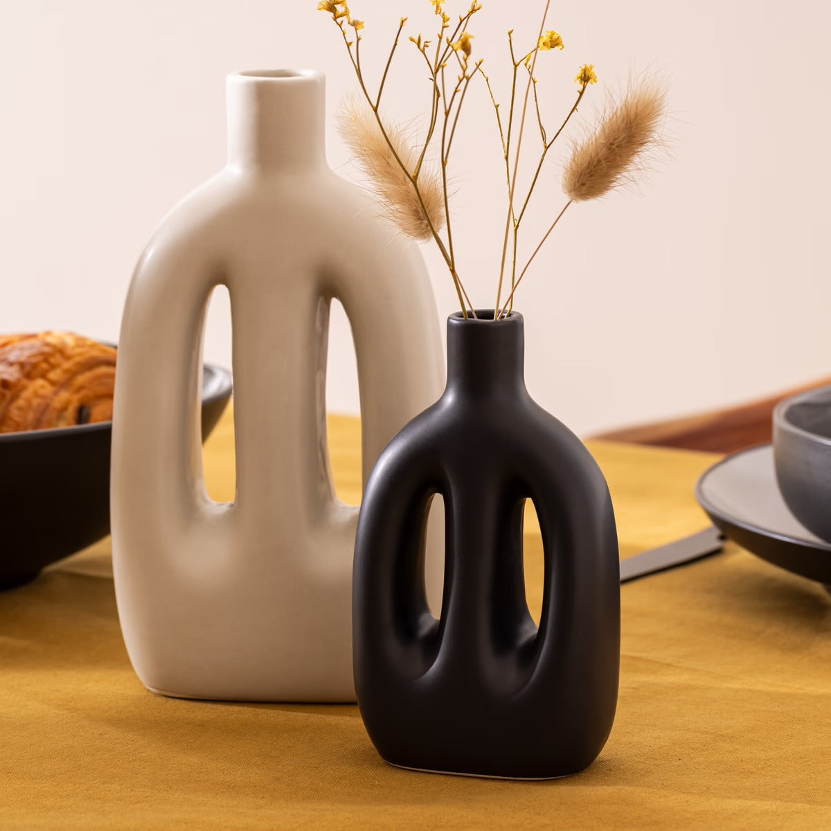 Duo de vases céramique Inu