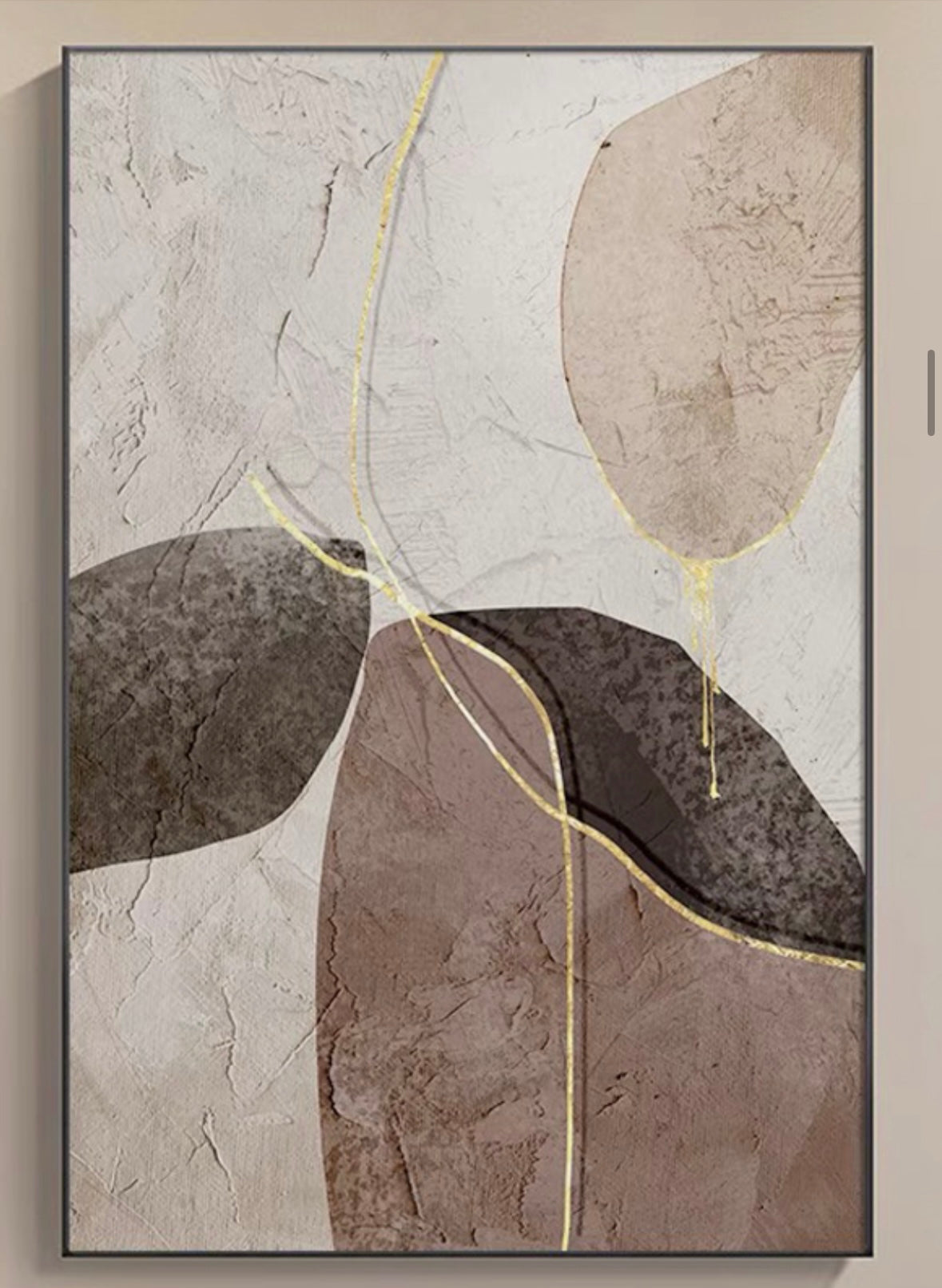 Tableau Harmonie Sépia - 60x90 cm