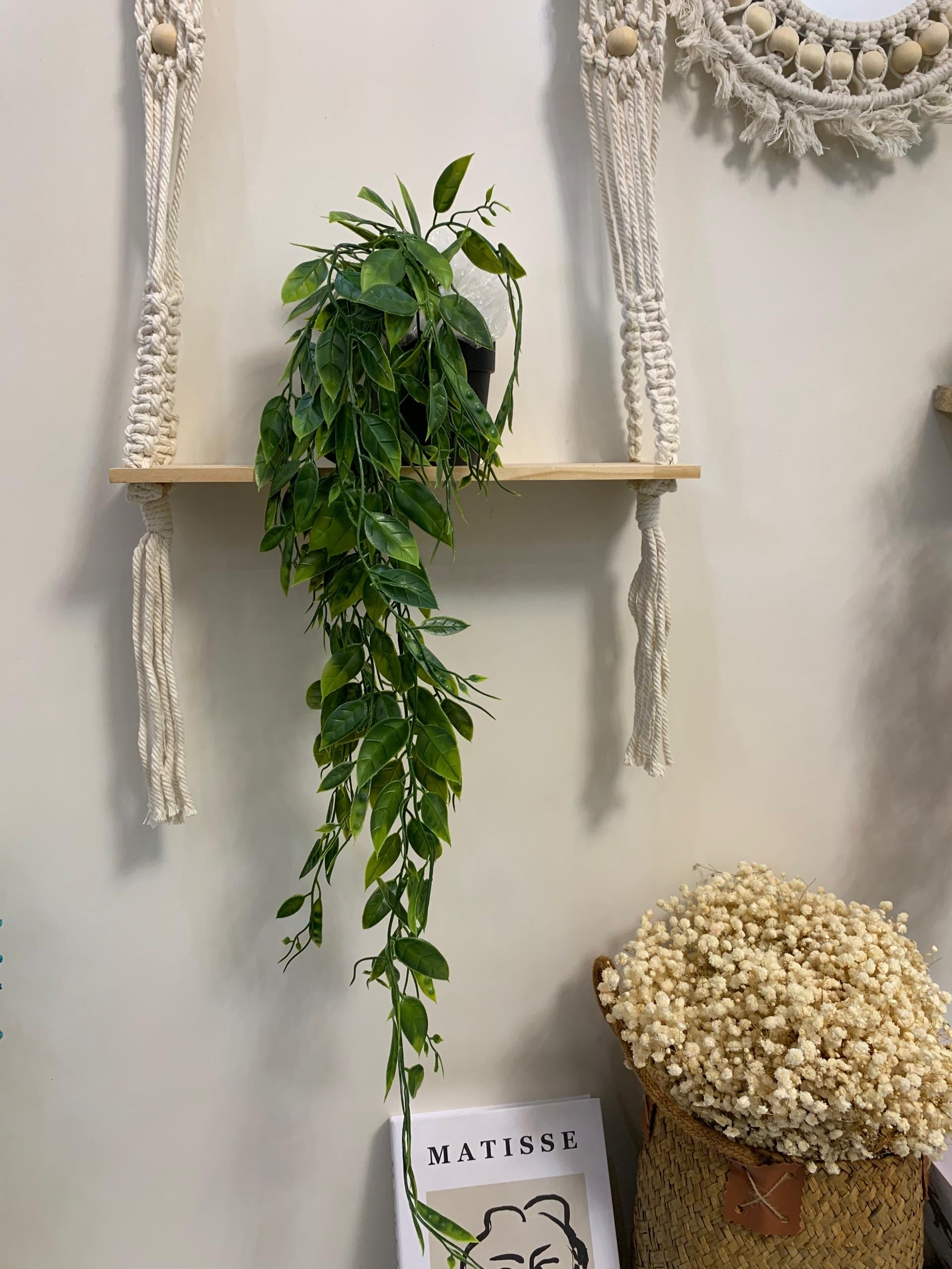 Plantes suspendues artificielles