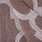 Plaid jacquard polyvalent 125 x 150 cm - Marron