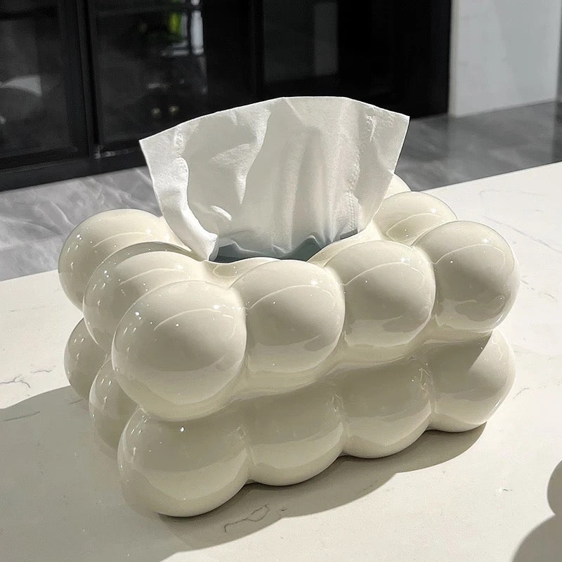 Distributeur de mouchoir bulle