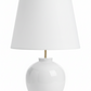 Lampe à poser ALBA – blanche H62 cm