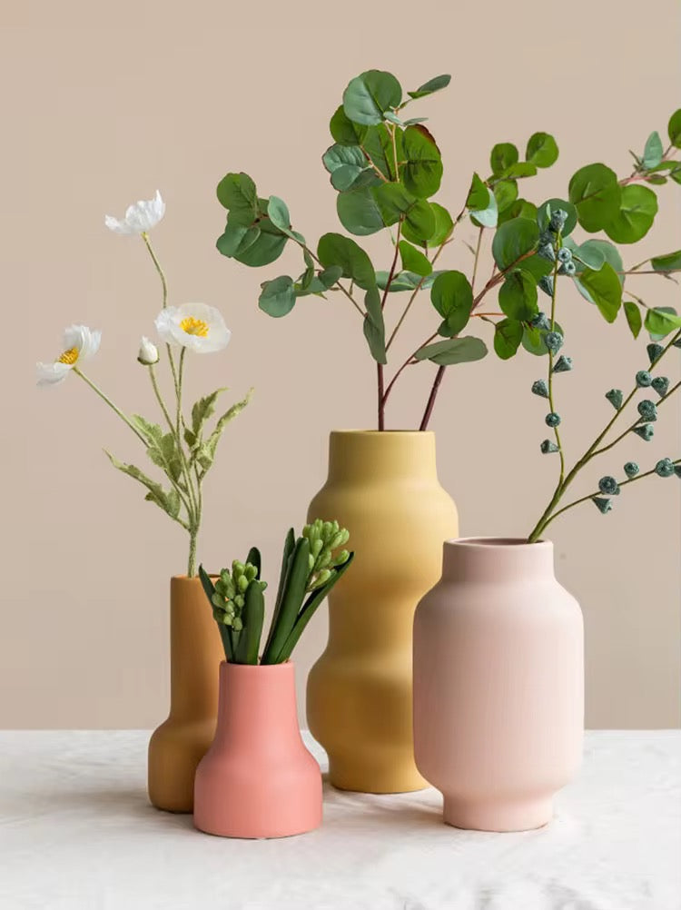 Vases céramique Tonka - Collection Morandi