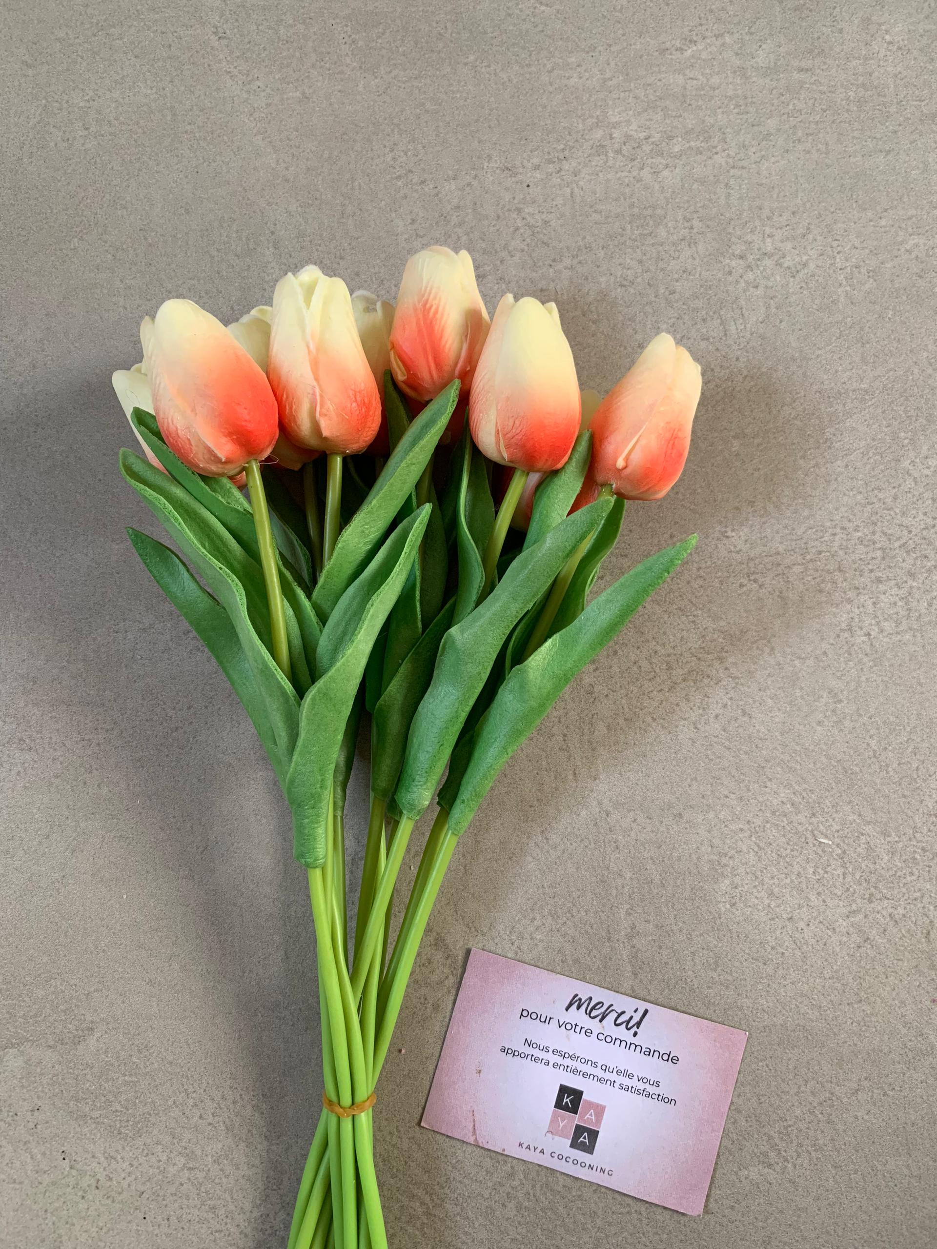 Fleurs de tulipes artificielles 10pcs