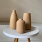Trio vases minimalistes
