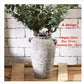 Vase en poterie wabi-sabi