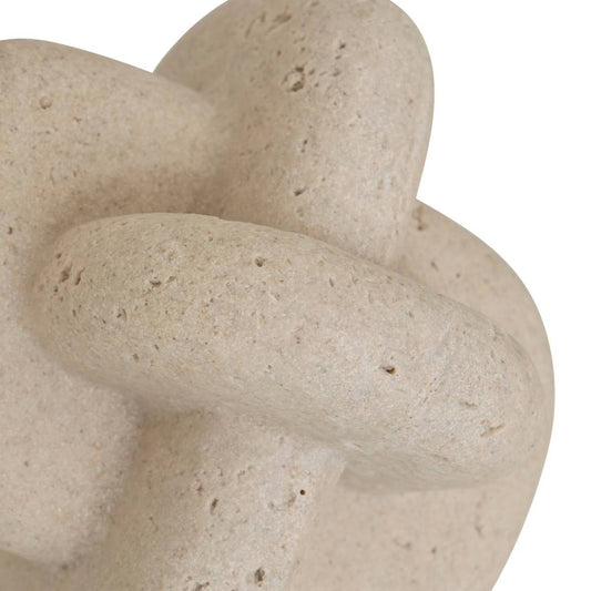 Déco à poser pierre Dave H14 cm - Beige