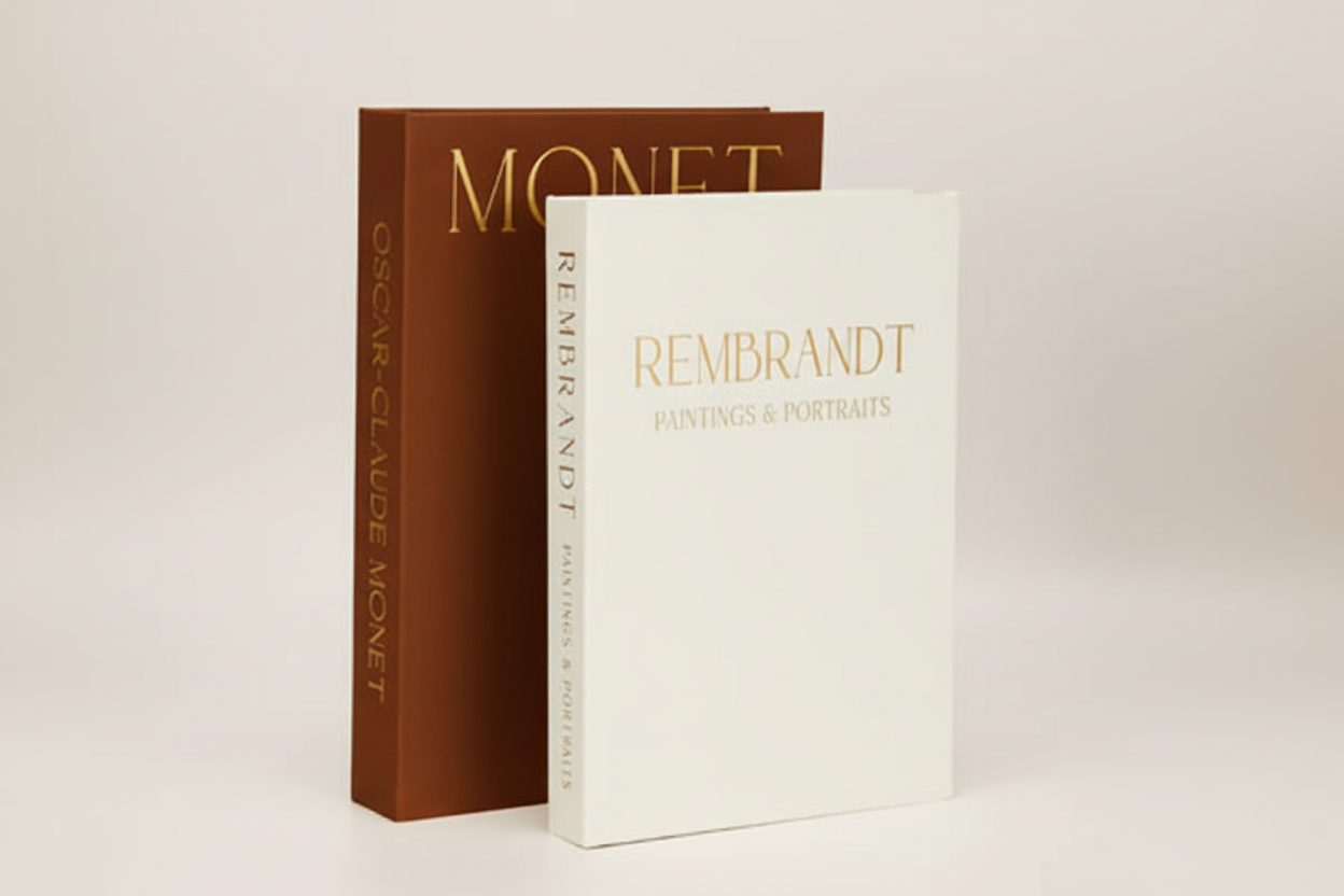 Duo boîtes livres décoratives