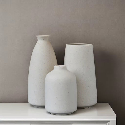Trio vases minimalistes