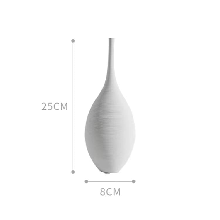 Vases silhouettes brossés
