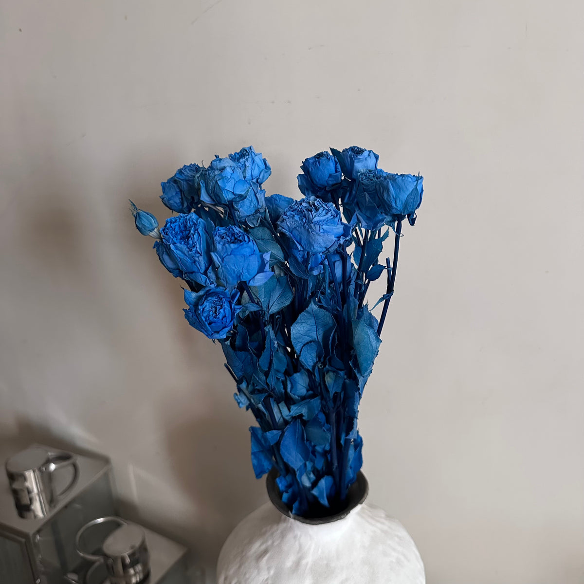 Bouquet de Roses Anglaises Séchées