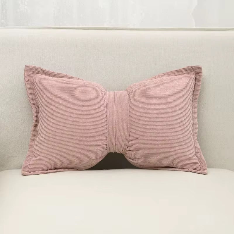 Coussins en forme de noeud - Velours côtelé