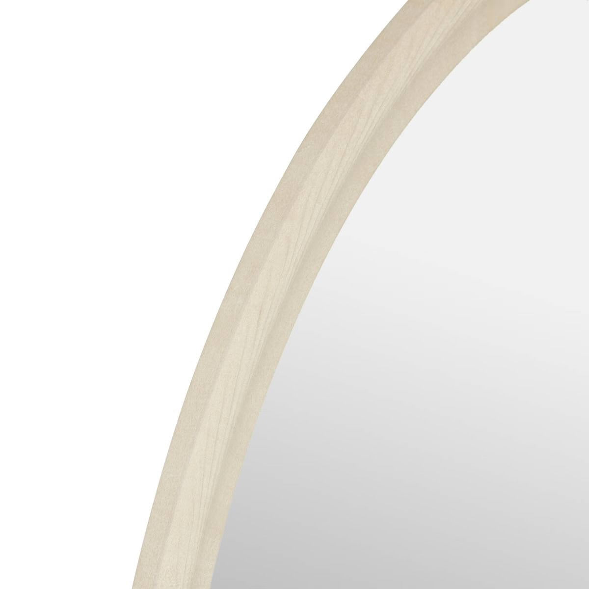 Miroir arche Calypso 96x66 cm – Gris perle