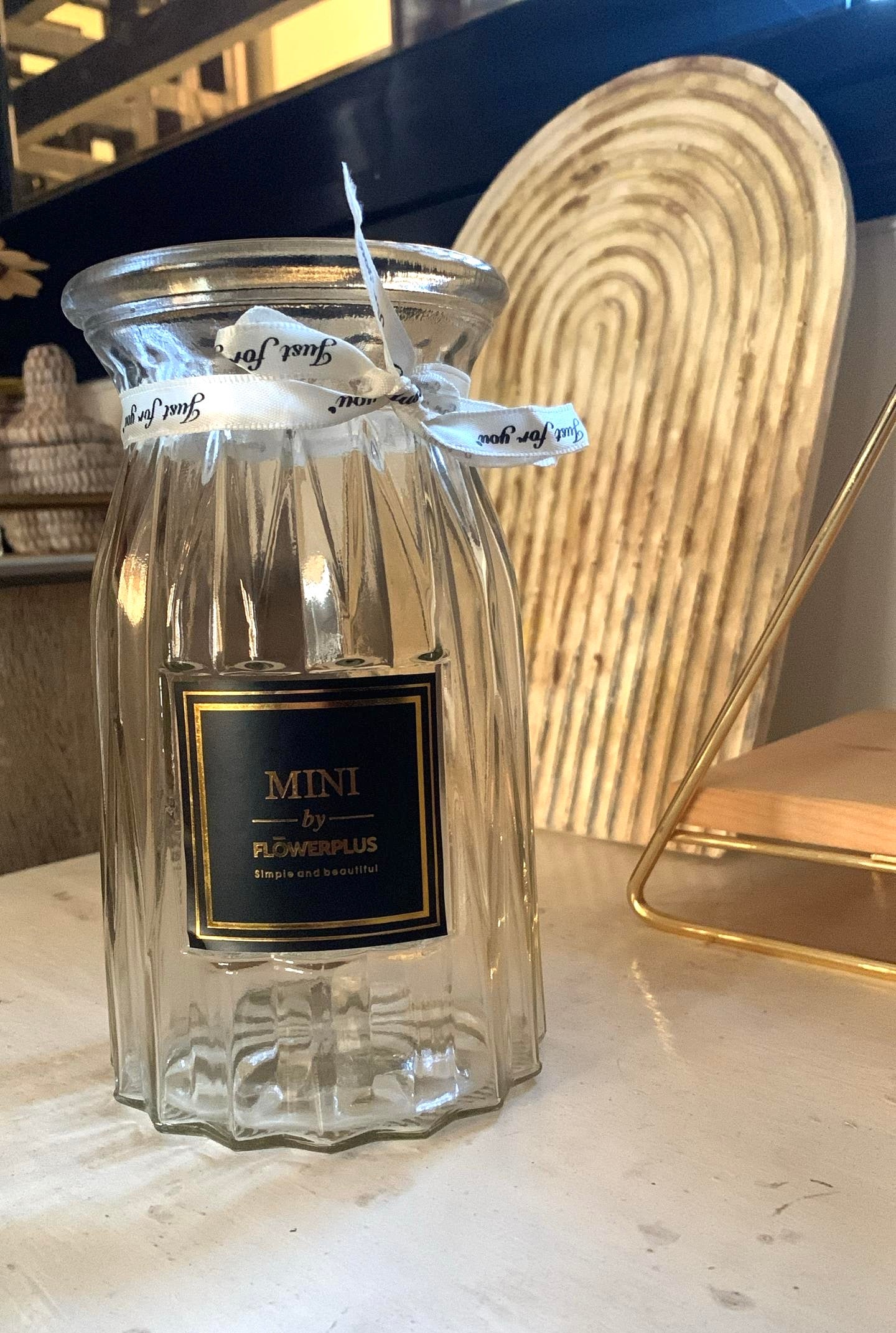 Mini vase transparent