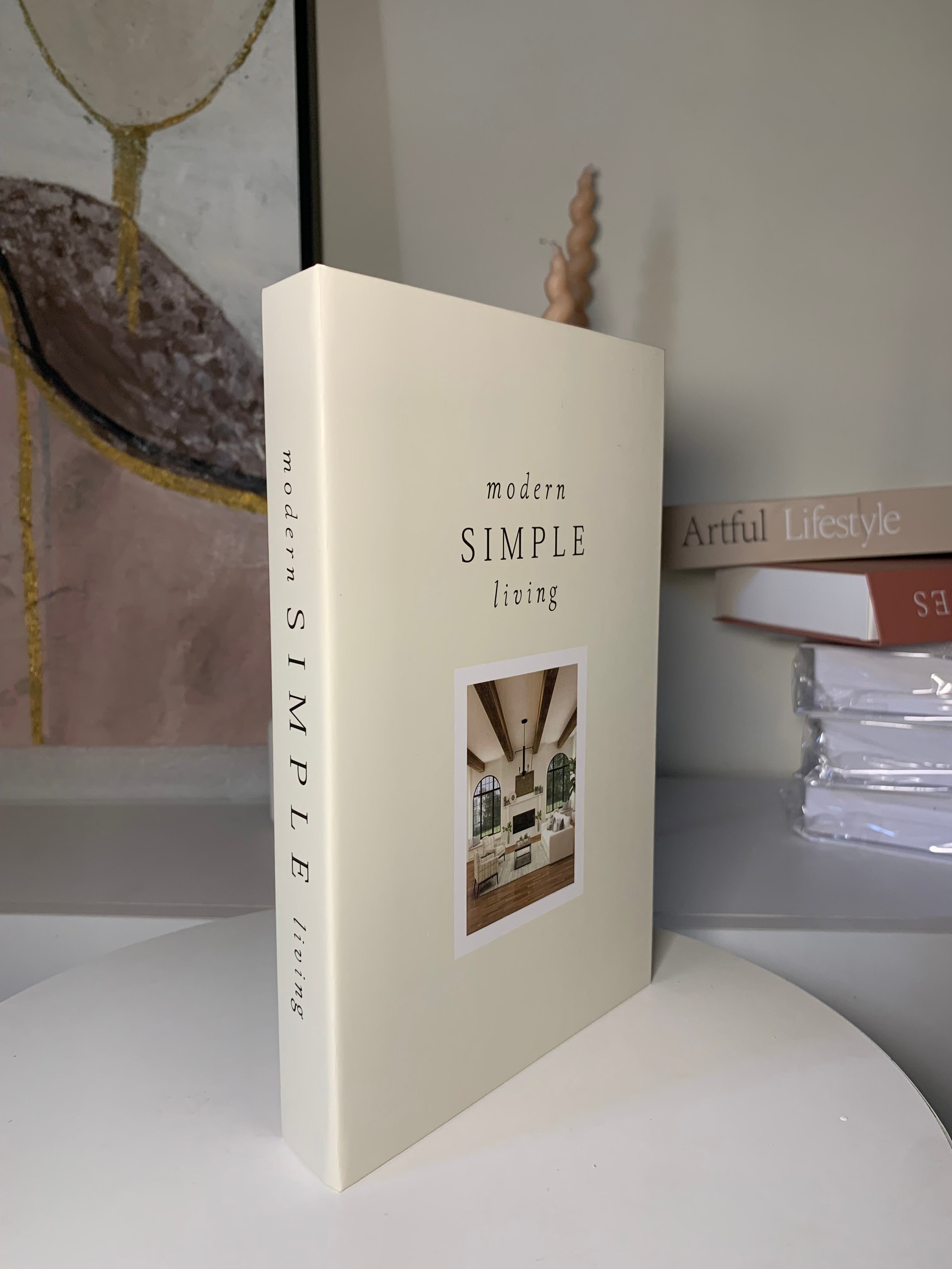 Livre décoratif pliable