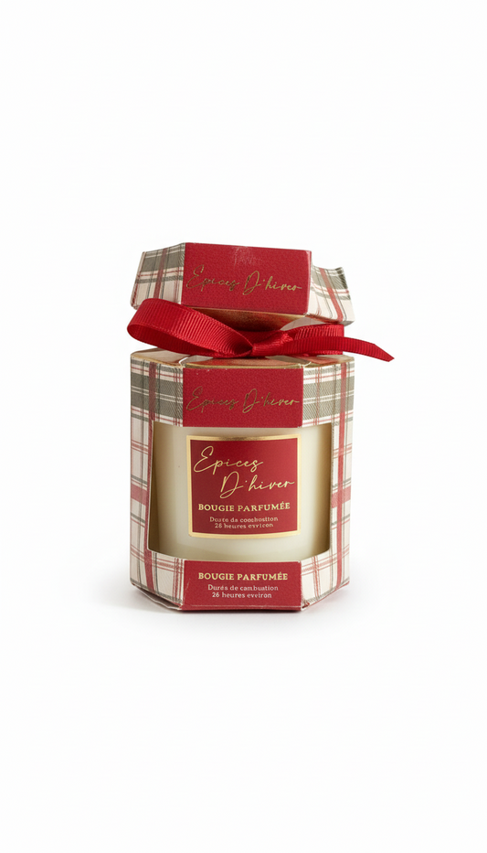 Bougie parfumée Épices d’hiver
