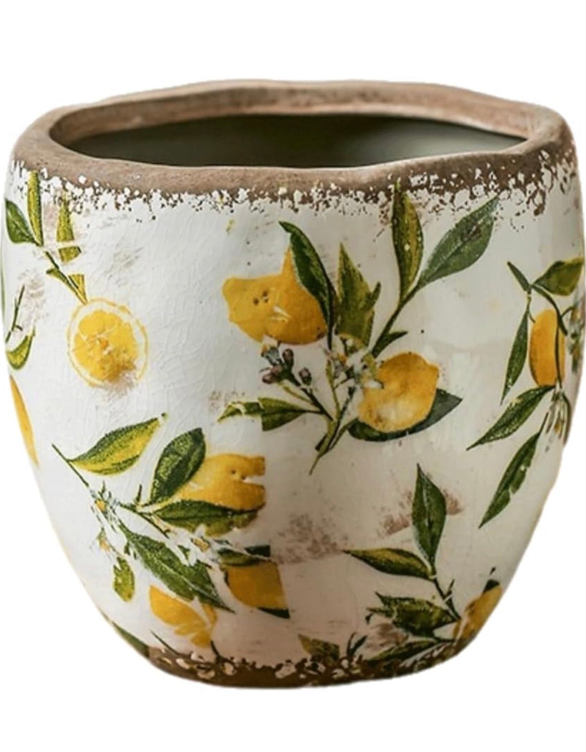 Cache-Pot citron 11cm