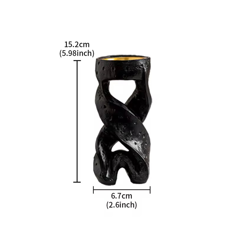 Brûleur d’encens torsadé