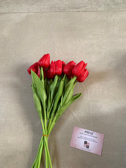 Fleurs de tulipes artificielles 10pcs