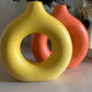 Vase donut coloré