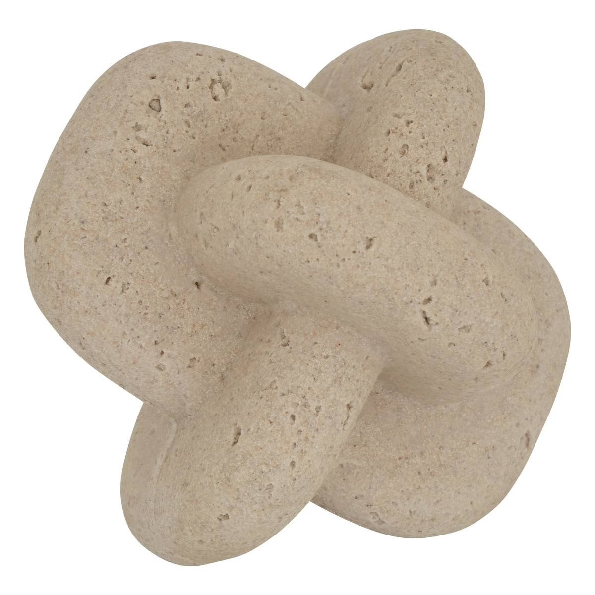 Déco à poser pierre Dave H14 cm - Beige