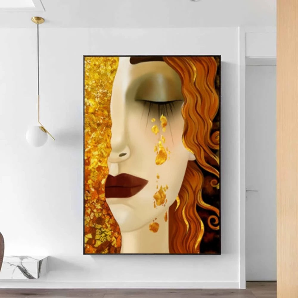 Tableau inspiré Picasso Half face