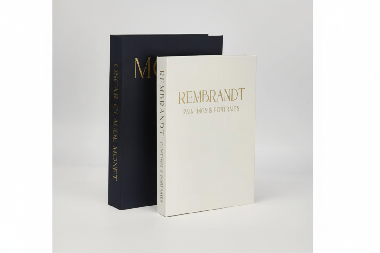 Duo boîtes livres décoratives