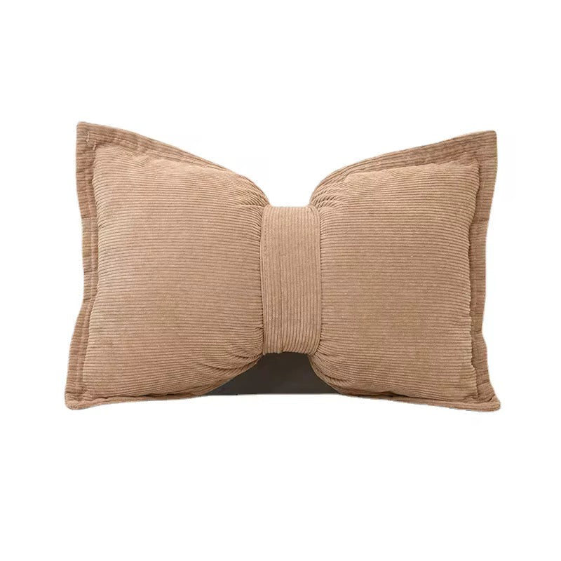 Coussins en forme de noeud - Velours côtelé