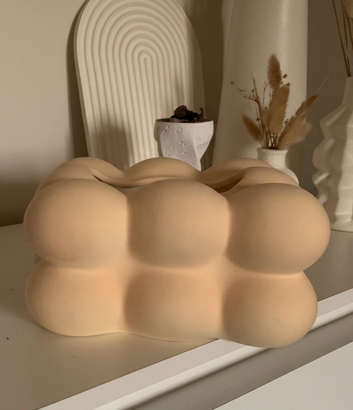 Distributeur de mouchoir bulle granit