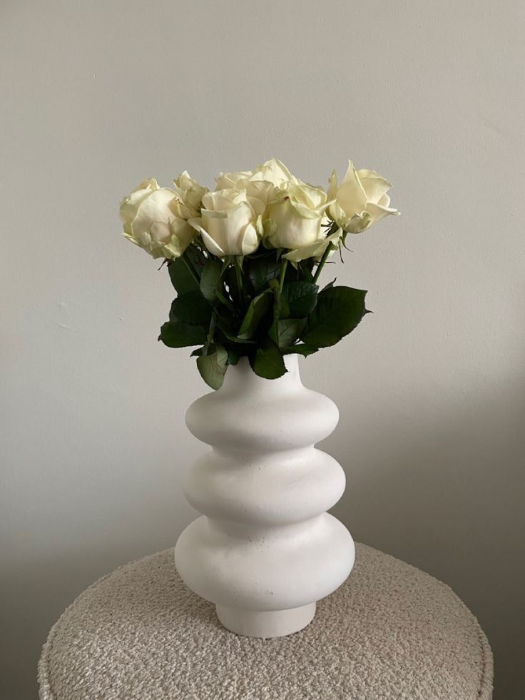 Vase spirale boho