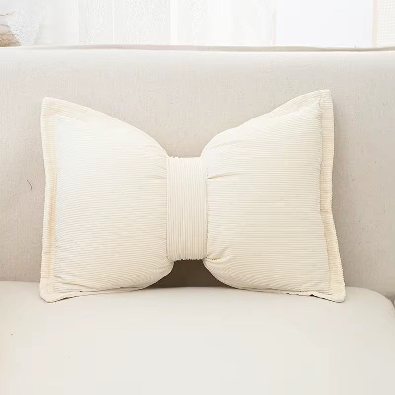 Coussins en forme de noeud - Velours côtelé