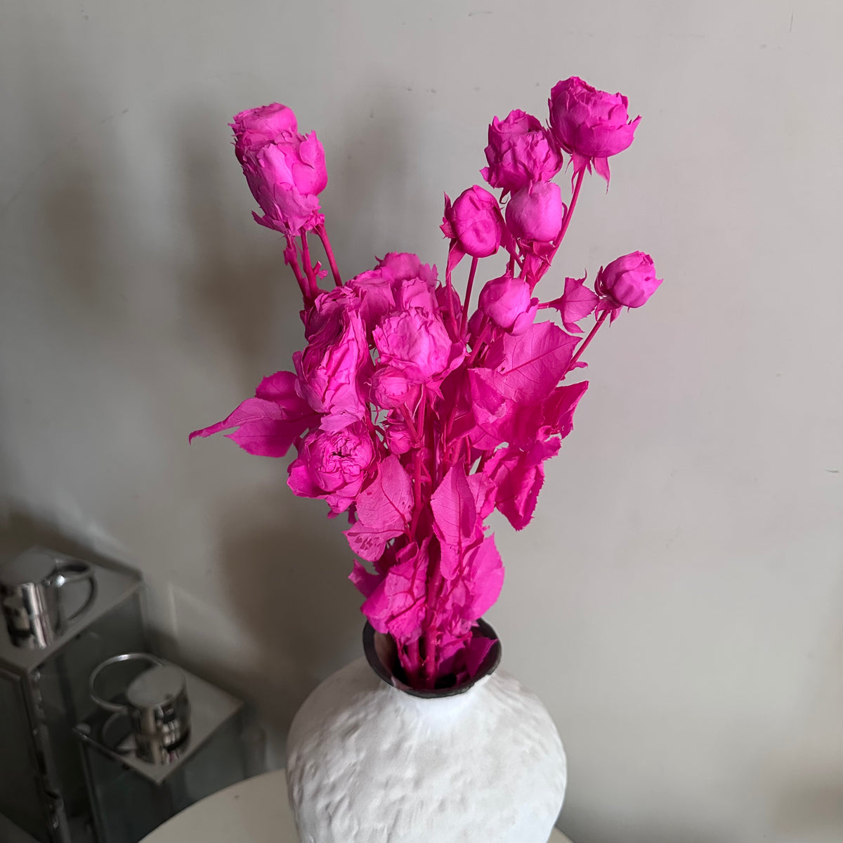 Bouquet de Roses Anglaises Séchées