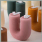 Bougie parfumée en U