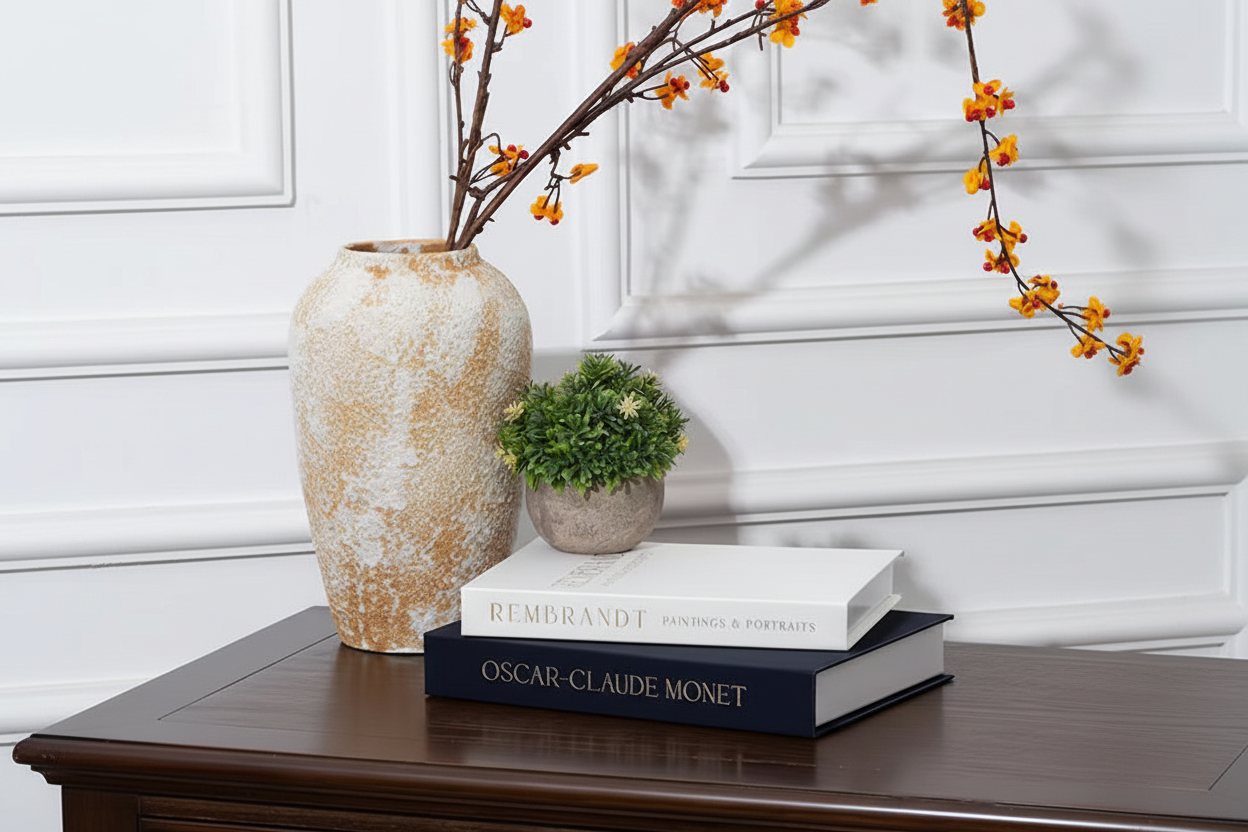 Duo boîtes livres décoratives