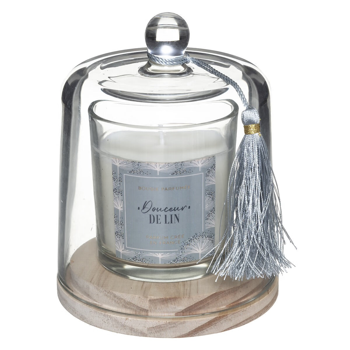 Bougie parfumée sous cloche Loli