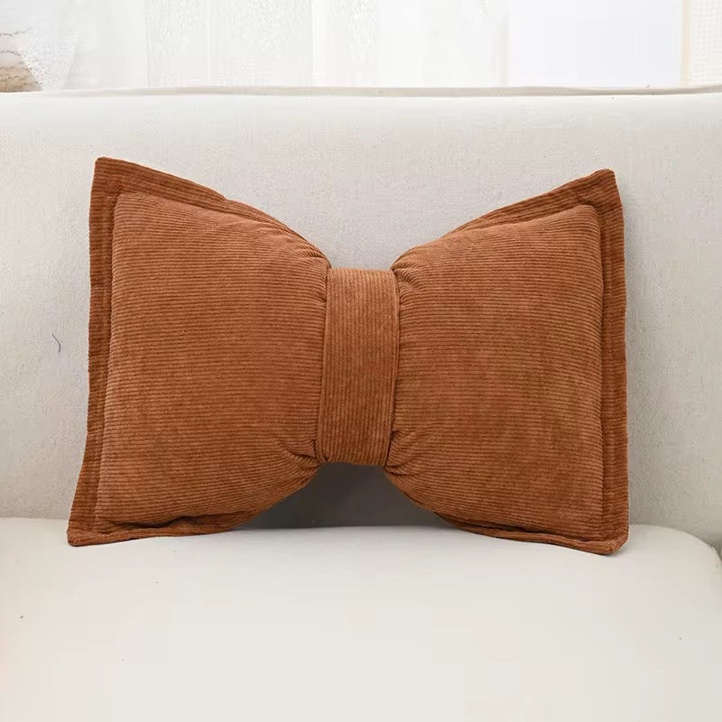 Coussins en forme de noeud - Velours côtelé